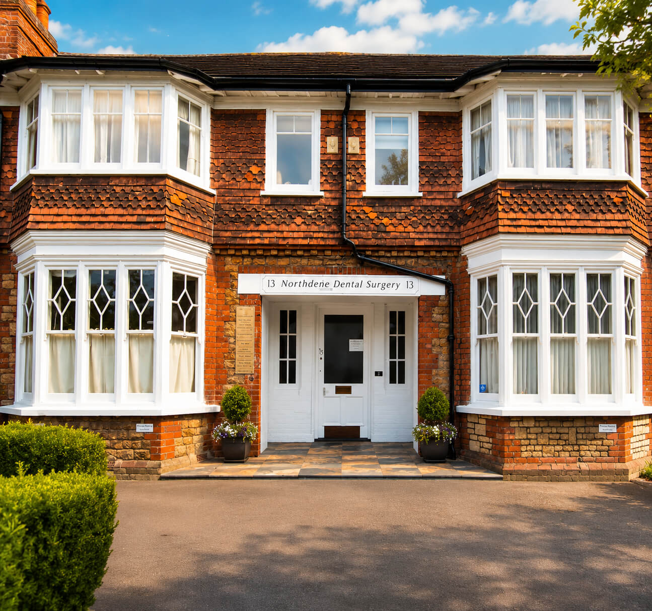 Northdene Dental Surgery building on London Road
