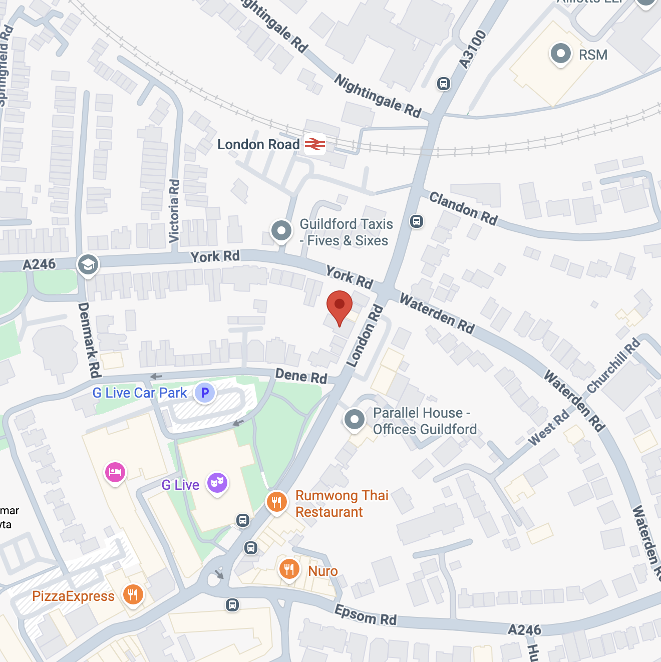 Northdene clinic map